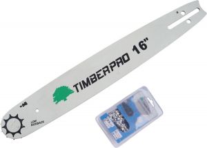Timberpro zaagblad + Ketting 16 Inch .375 1,3mm 57 Schakels
