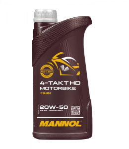 1 Liter Mannol 4-Takt Motorfiets HD 20W-50 - € 5,99