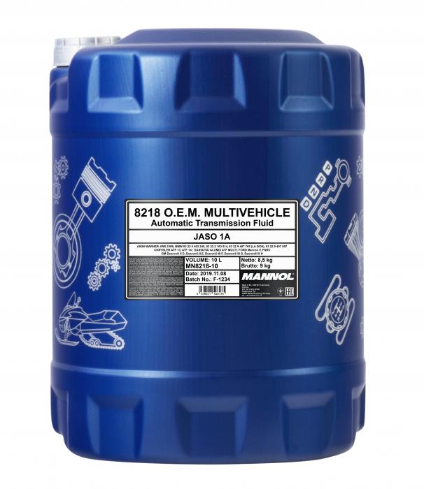 10 Liter Mannol ATF Multivehicle 3309 - € 44,95