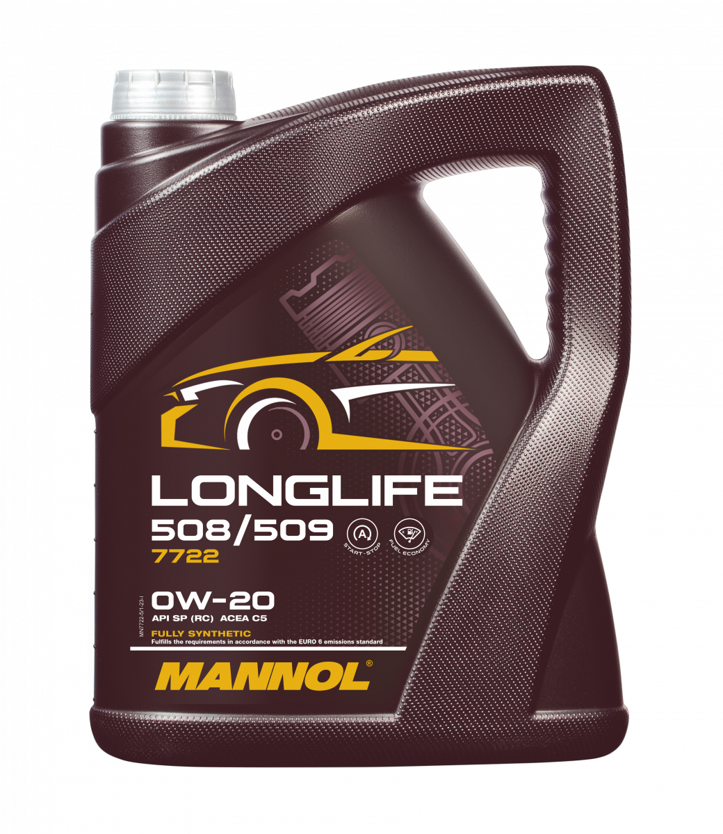 5 Liter Mannol 0W-20 Longlife 508/509 - € 29,95