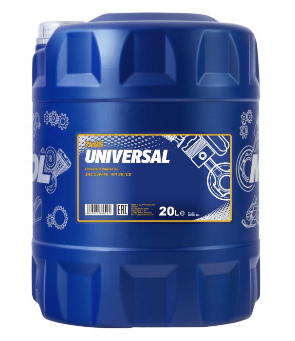 20 Liter Mannol 15W-40 Universal - € 67,95