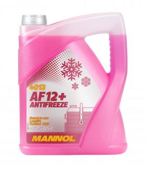5 Liter Koelvloeistof AF12 (-40) Mannol Longlife - € 8,99