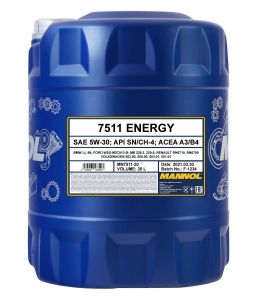 20 Liter Mannol Energy 5W-30 - € 79.95