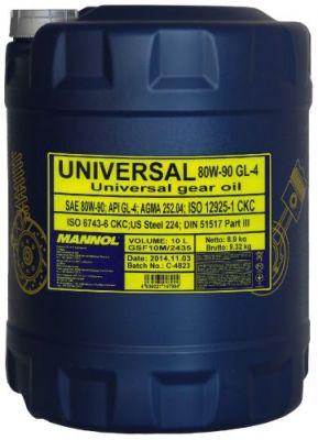 20 Liter Mannol Transmissieolie Universal 80W-90 GL4  € 54,95