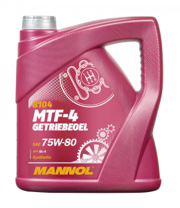 4 Liter Mannol MTF-4 Transmissieolie 75W-80 - € 18,95
