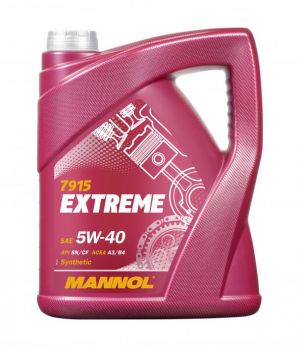 5 Liter Mannol Extreme 5W-40 Synthetische Olie € 22,95
