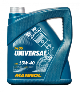 4 Liter Mannol Universal 15W-40 - € 14,95