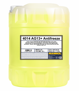 20 Liter Koelvloeistof AG13+ (-40) Mannol Advanced 4014 - €39,95