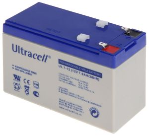 12Volt - 7AH Ultracell Accu - € 19,95